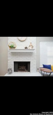 Fireplace, Interior, Stone Walls