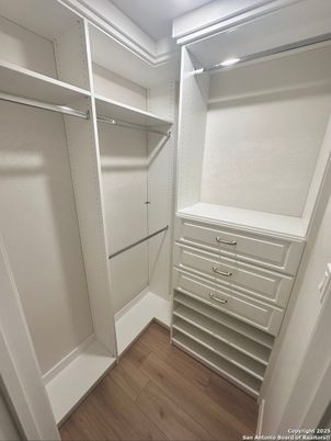Interior, Walk-in Closets, Wood Texture Flooring