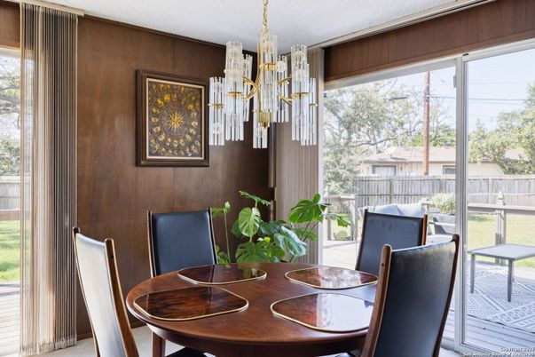 Chandelier, Dining room, Interior