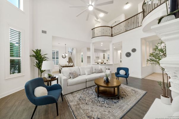 Dining room, Interior, Kitchen, Living room, Pendant Lights, Recessed Lighting, Wood Texture Flooring