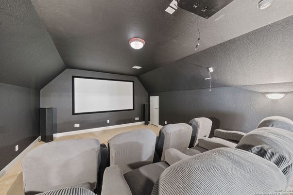 Interior, Projection Screen, Theatre Room