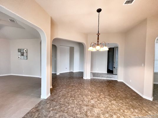 Chandelier, Empty room, Interior, Pendant Lights