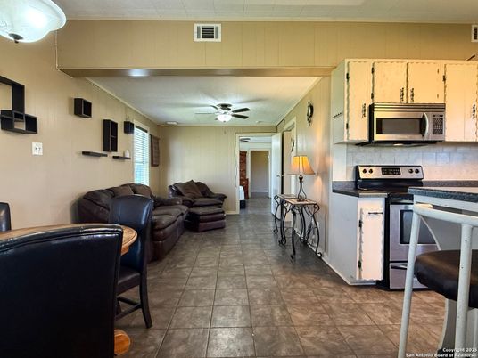 Interior, Kitchen, Living room