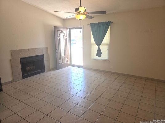 Empty room, Fireplace, Interior