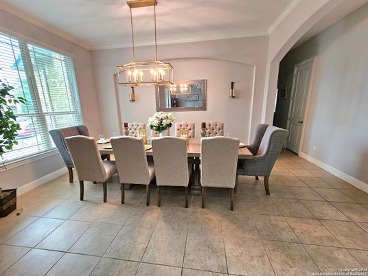 Dining room, Interior, Pendant Lights