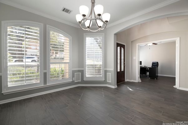 Chandelier, Interior, Wood Texture Flooring