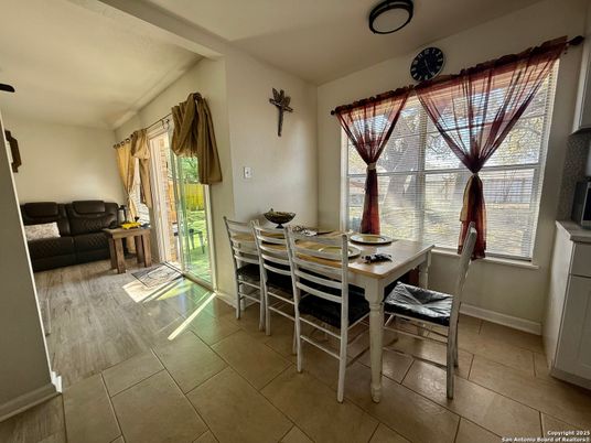 Dining room, Interior, Wood Texture Flooring