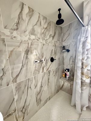 Bathroom, Interior, Marble Walls