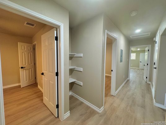 Interior, Recessed Lighting, Wood Texture Flooring