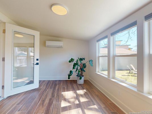 Empty room, Interior, Wood Texture Flooring