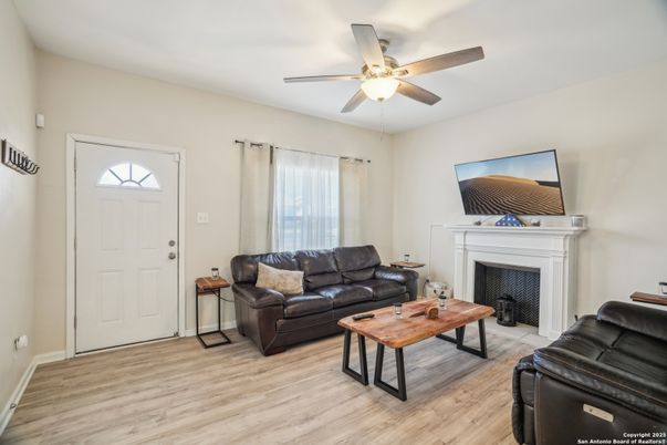 Fireplace, Interior, Living room, Wood Texture Flooring