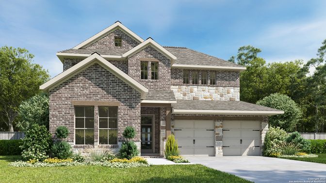 Attached, Exterior, Facade, Brick Facade, Brick Traditional