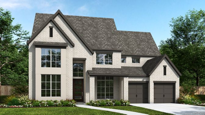 Attached, Exterior, Facade, Brick Facade, Brick Traditional