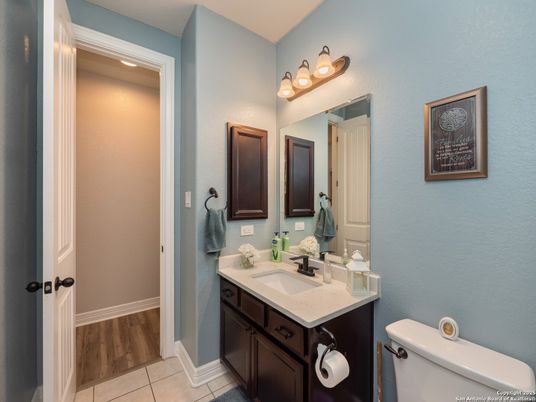 Bathroom, Dual Sink Vanities, Interior, Wood Texture Flooring
