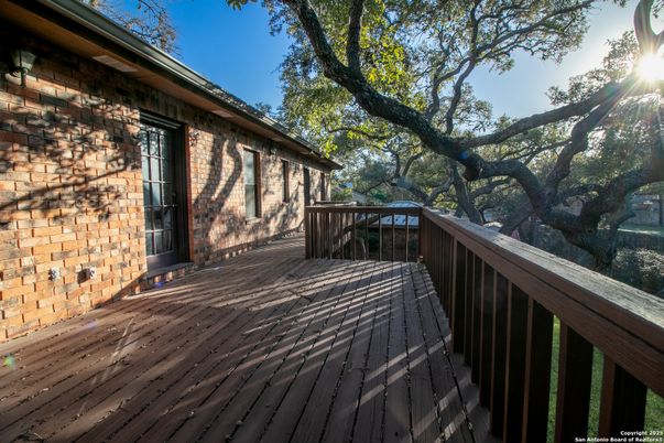 Exterior, Wood Texture Flooring