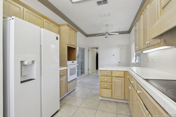 Interior, Kitchen, Tile Countertops