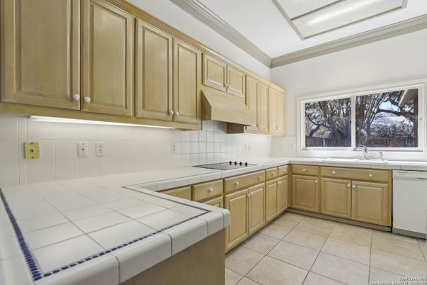 Interior, Kitchen, Tile Countertops