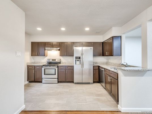 Interior, Kitchen, Recessed Lighting, Stainless Steel Appliances
