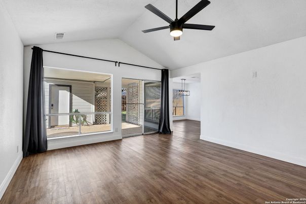 Empty room, Interior, Wood Texture Flooring