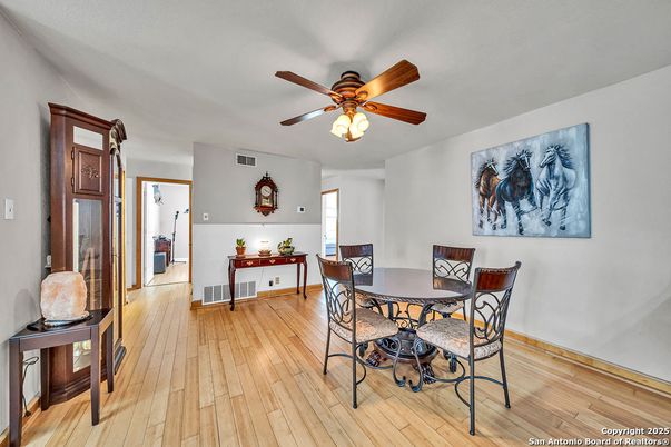 Dining room, Interior, Wood Texture Flooring