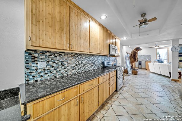 Interior, Kitchen, Living room, Recessed Lighting
