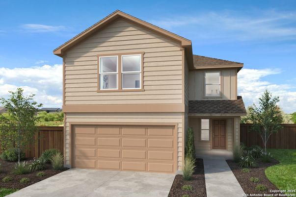 Attached, Exterior, Facade, Modern