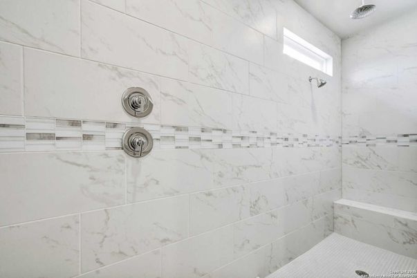 Bathroom, Interior, Marble Walls