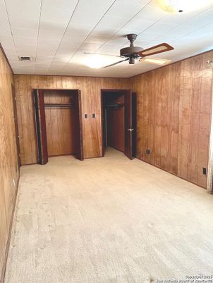 Empty room, Interior, Wooden Walls