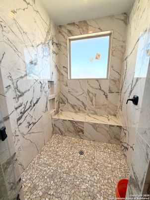 Bathroom, Interior, Marble Walls