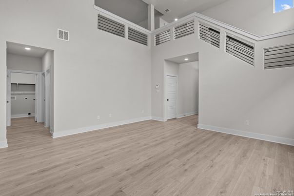 Interior, Recessed Lighting, Wood Texture Flooring