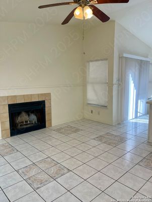 Empty room, Fireplace, Interior