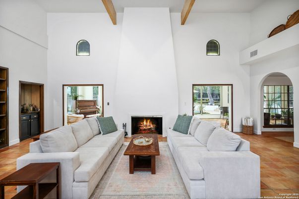 Fireplace, Interior, Living room, Wooden Beams