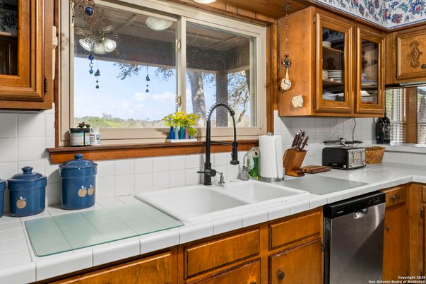 Interior, Kitchen, Tile Countertops