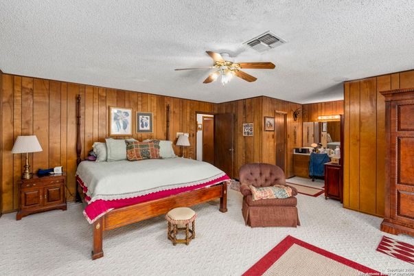 Bedroom, Interior, Wooden Walls
