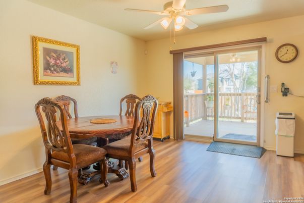 Dining room, Interior, Wood Texture Flooring