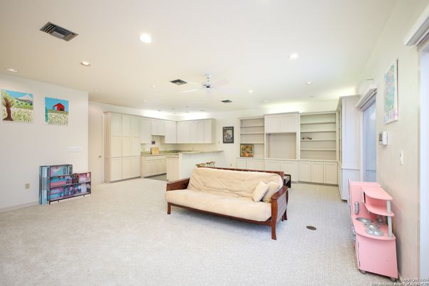 Interior, Kitchen, Living room, Recessed Lighting