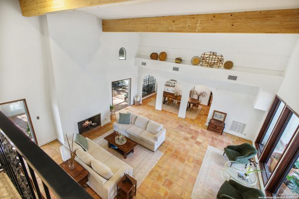Dining room, Fireplace, Interior, Living room, Wooden Beams