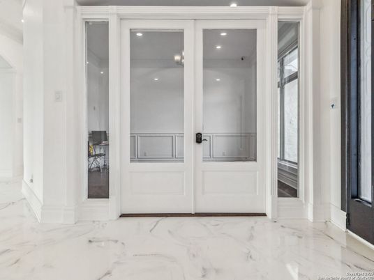 Interior, Marble, Recessed Lighting