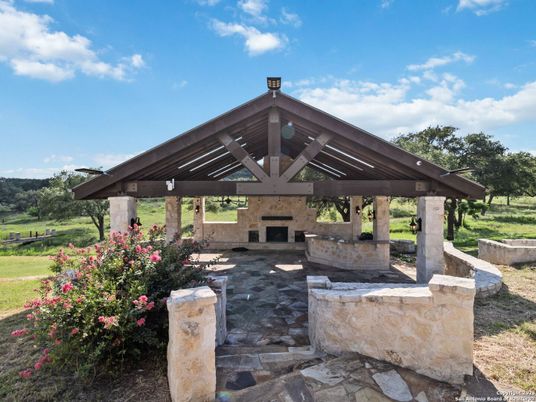 Backyard, Exterior, Fireplace