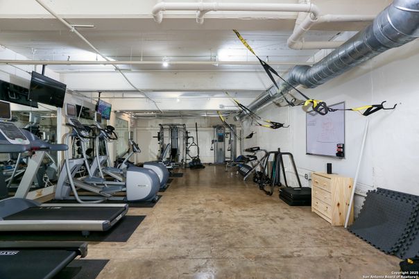 Fitness Equipment, Gym, Interior