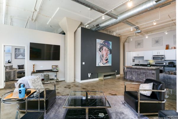 Interior, Kitchen, Living room, Stainless Steel Appliances