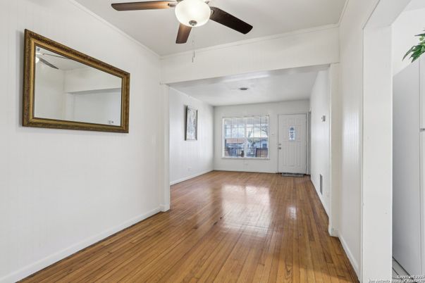 Empty room, Interior, Wood Texture Flooring