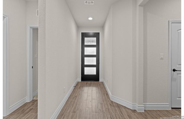 Interior, Recessed Lighting, Wood Texture Flooring