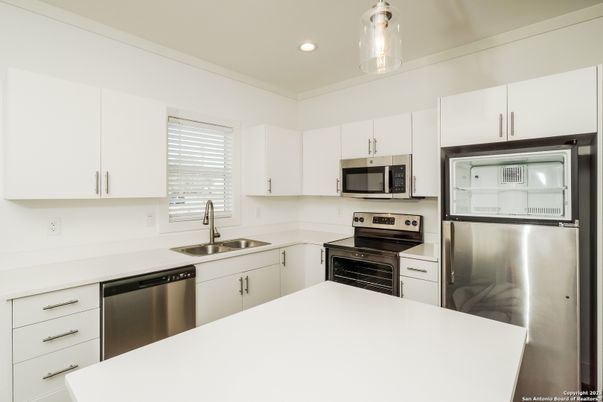 Interior, Kitchen, Recessed Lighting, Stainless Steel Appliances