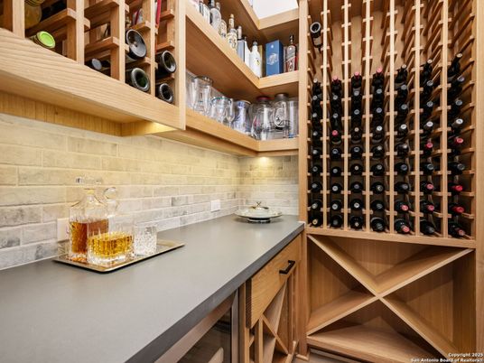 Interior, Stone Walls, Wine Storage
