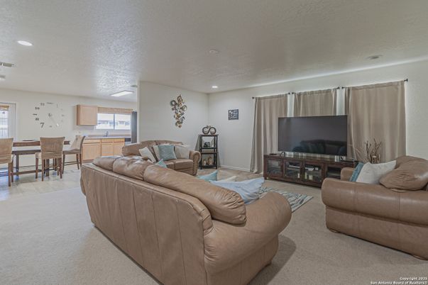 Dining room, Interior, Living room, Recessed Lighting