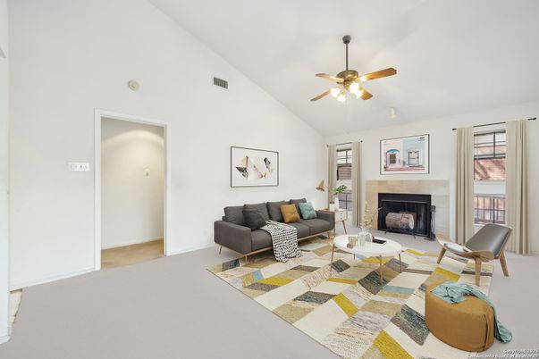 Fireplace, Interior, Living room