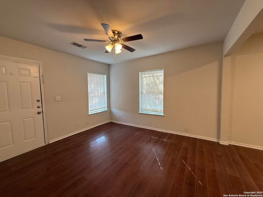 Empty room, Interior, Wood Texture Flooring