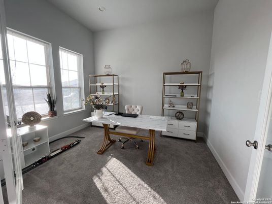 Home Office, Interior, Recessed Lighting