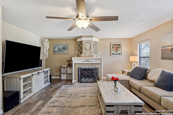 Fireplace, Interior, Living room, Wood Texture Flooring